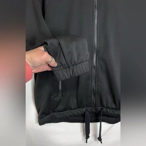 The North Face Jazzer Full Zip Jacket Drawstring Hem Relaxed Oversized Winter - Picture 4 of 12